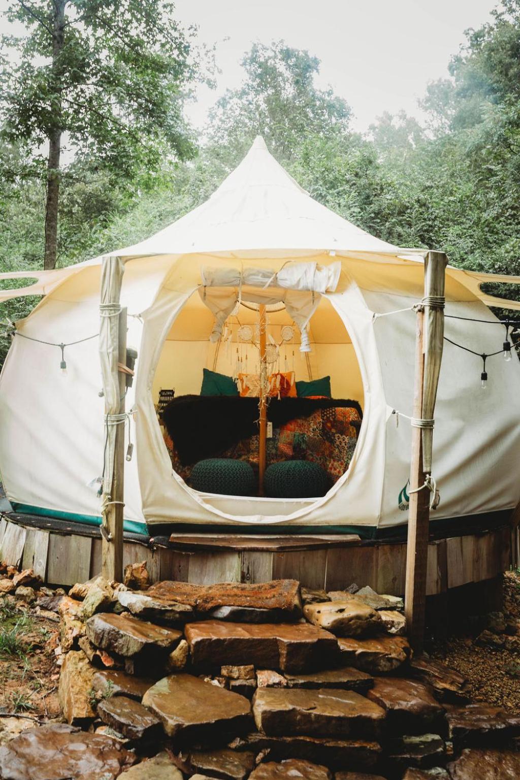 The Pisces-A Stargazing, Luxury Glamping Tent Rogersville Экстерьер фото
